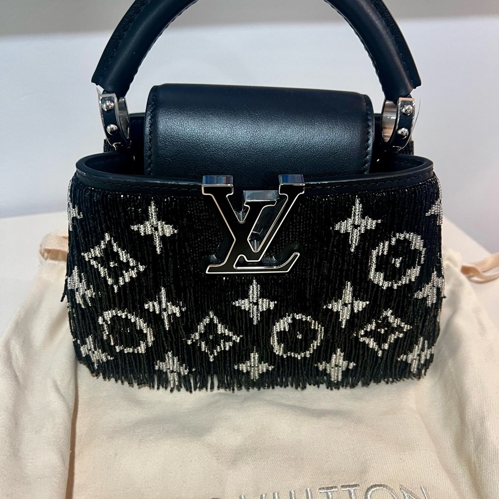 Louis Vuitton  Mini Capucine BB Fringe Bag SOLD OUT at LV BNIB - Picture 3 of 13